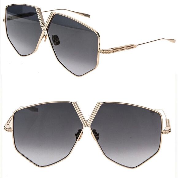 NWT - Valentino Garavani V-Hexagon Titanium Sunglasses main image 4